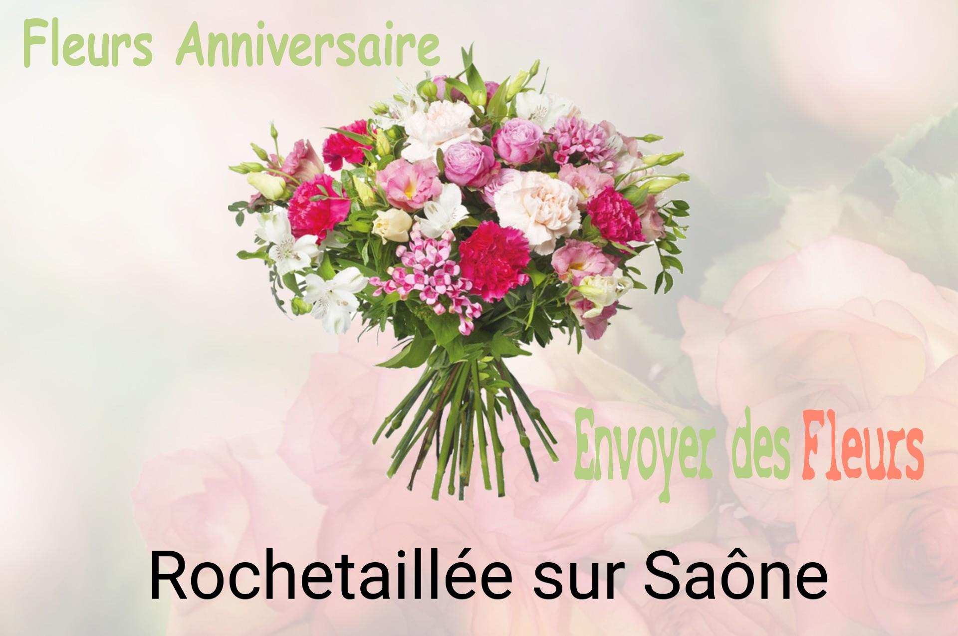 Bouquet de fleurs d’anniversaire livré à Rochetaillée-sur-Saône