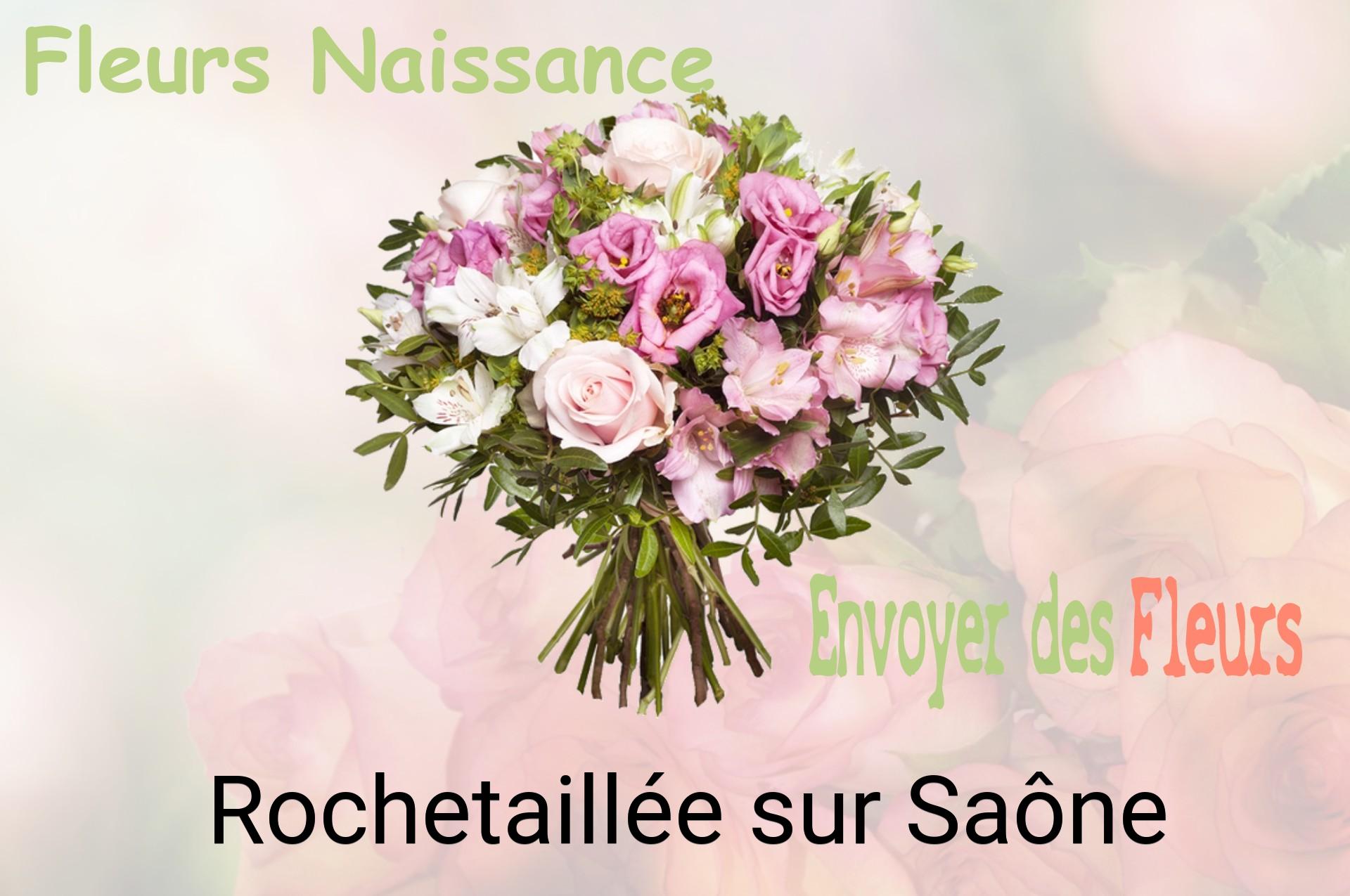 Bouquet de fleurs de naissance livré à Rochetaillée-sur-Saône